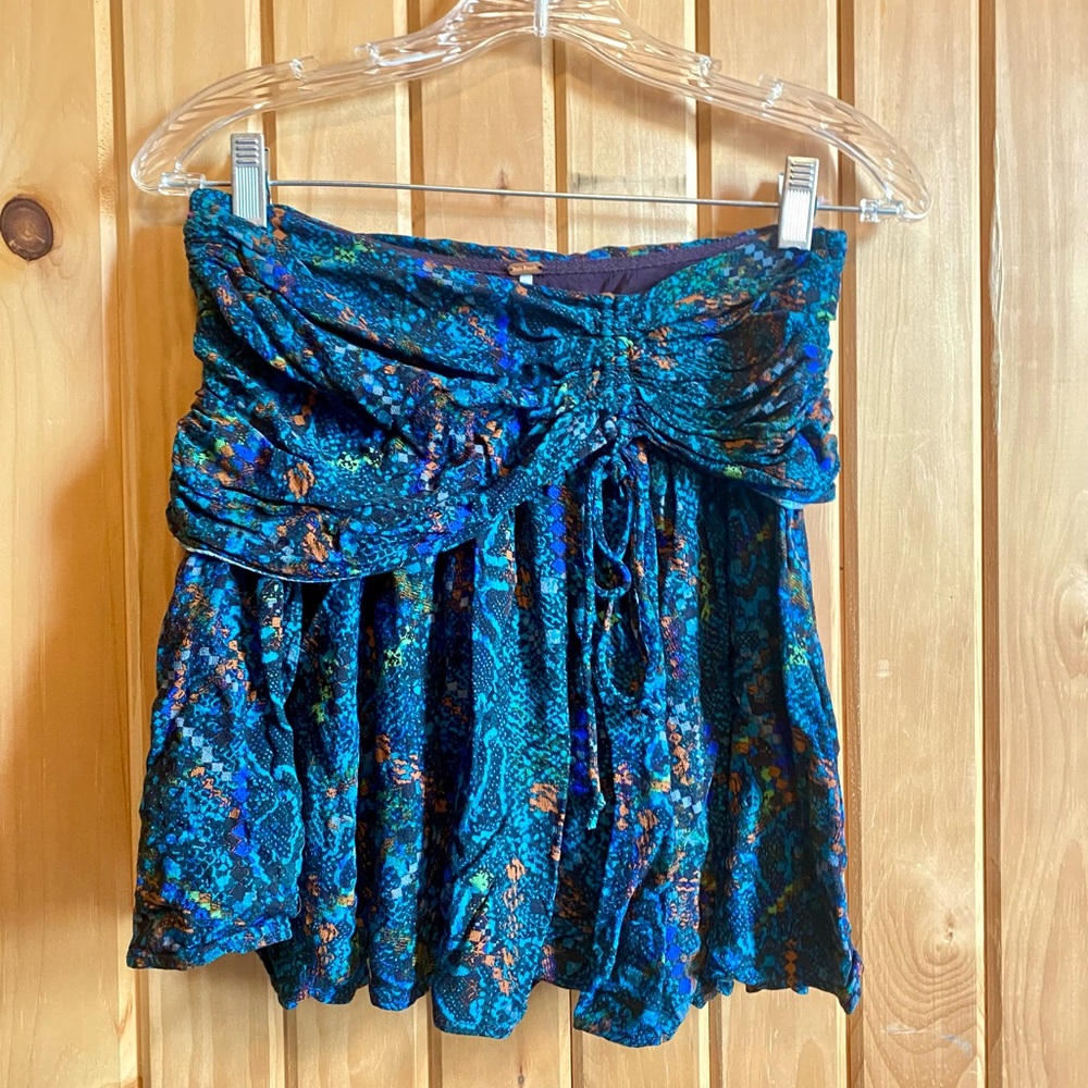 Free People Multicolor Mini Skirt